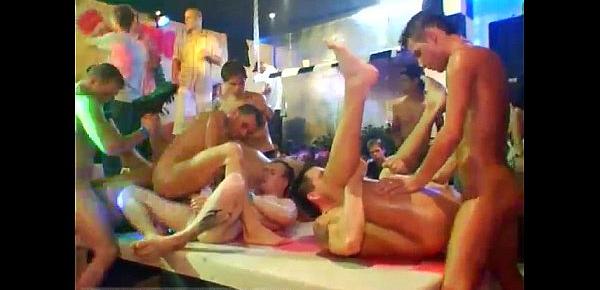  Real creampie party gay This male stripper party is racing towards a